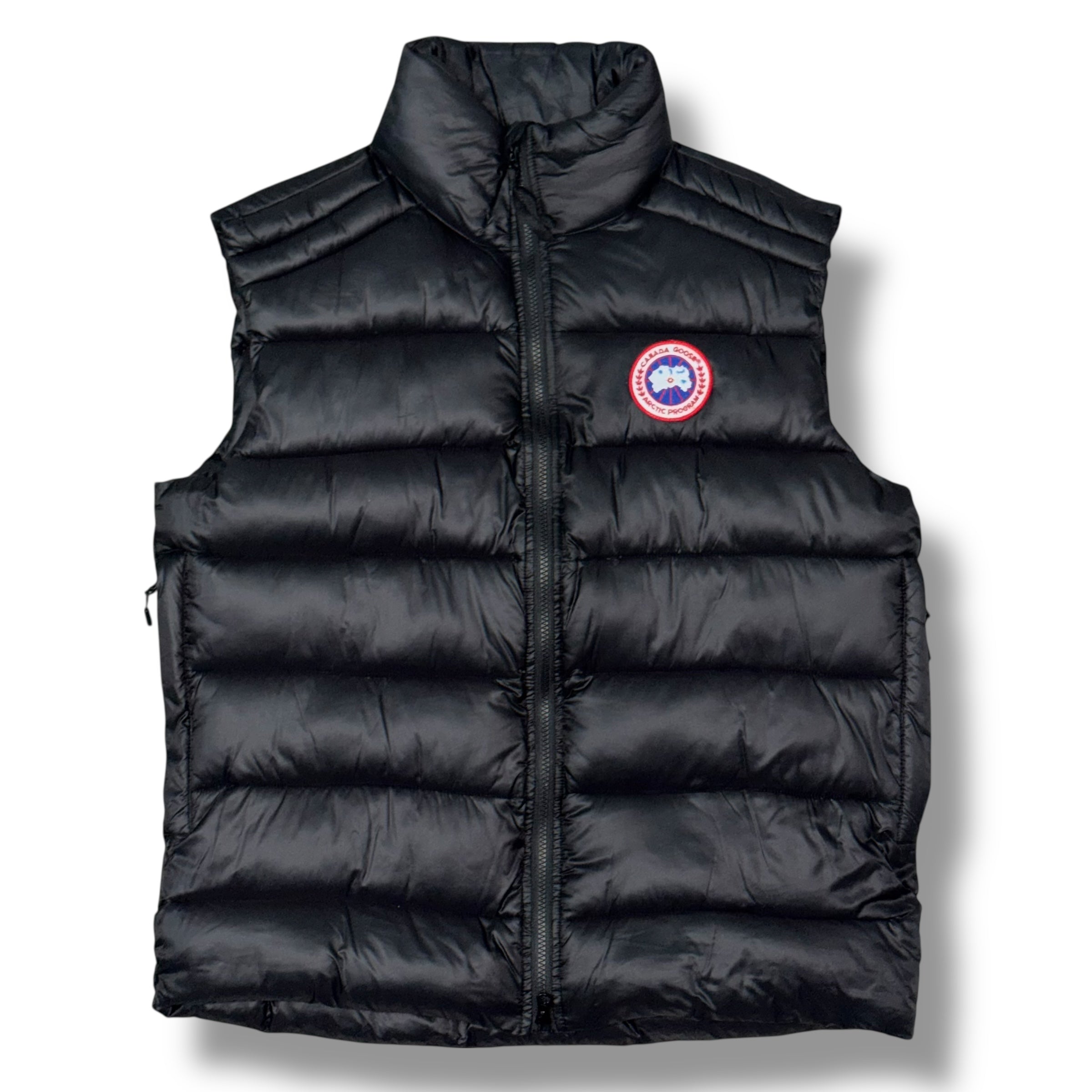 CANADA GOOSE CROFTON PADDED GILET BLACK