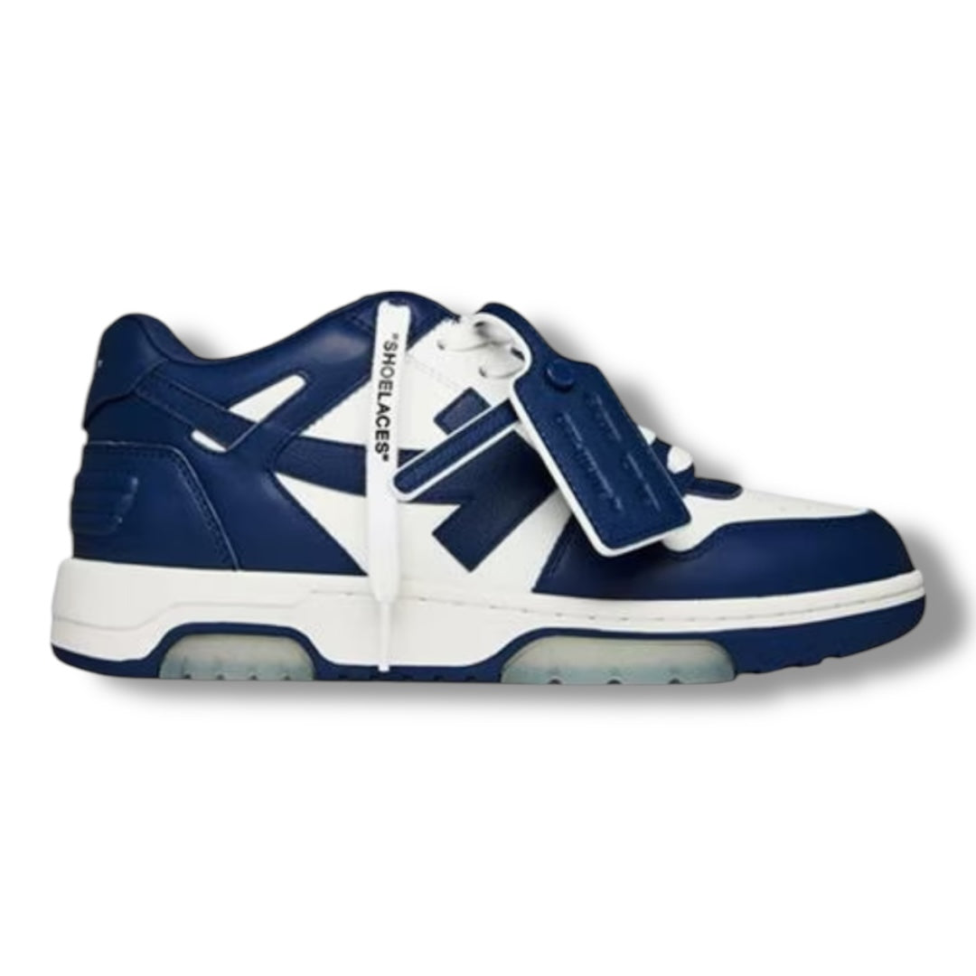 OFF WHITE OUT OF OFFICE TRAINERS WHITE / NAVY