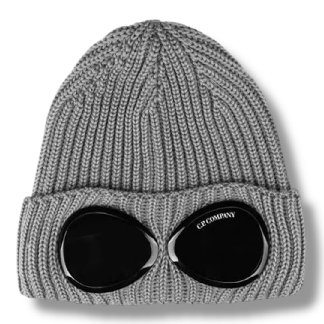 CP COMPANY GOOGLE BEANIE DUST GREY