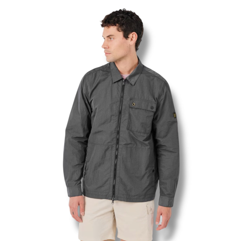 BARBOUR INTERNATIONAL OVERSHIRT CHARCOAL GREY