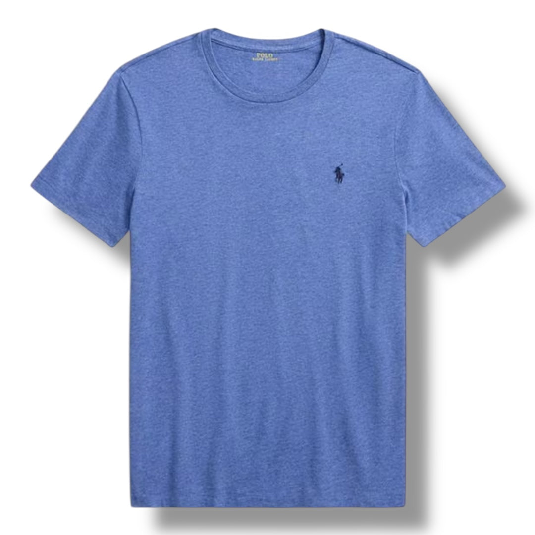 RALPH LAUREN CUSTOM FIT T-SHIRT ROYAL BLUE