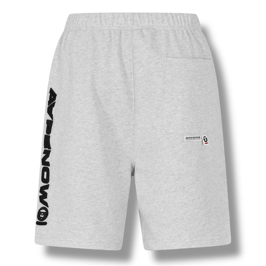 A BATHING APE AAPE NOW JERSEY SHORTS GREY