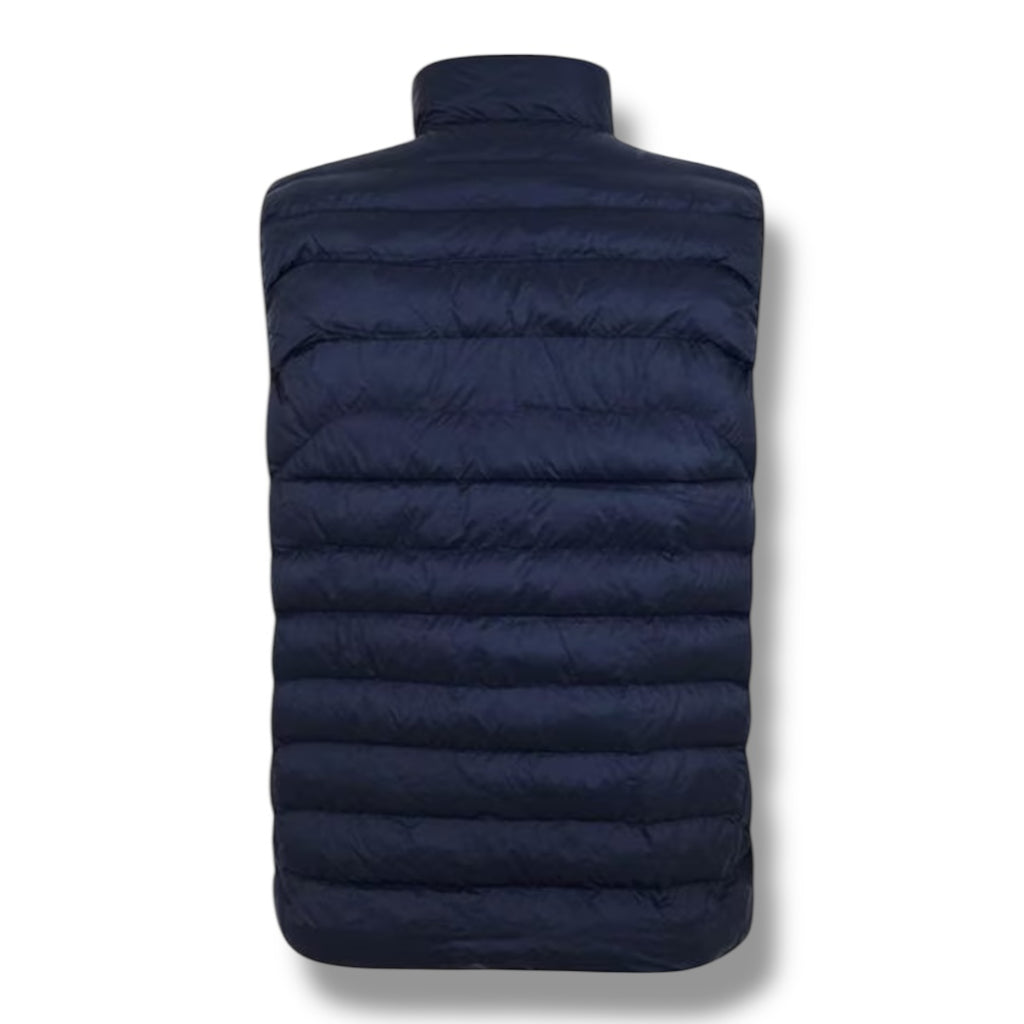 RALPH LAUREN TERRA PUFFER GILET NAVY BLUE