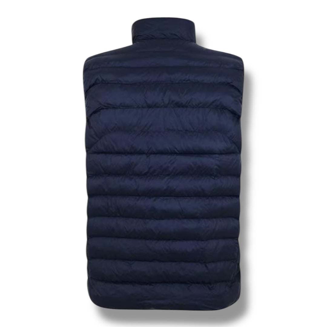 RALPH LAUREN TERRA PUFFER GILET NAVY BLUE