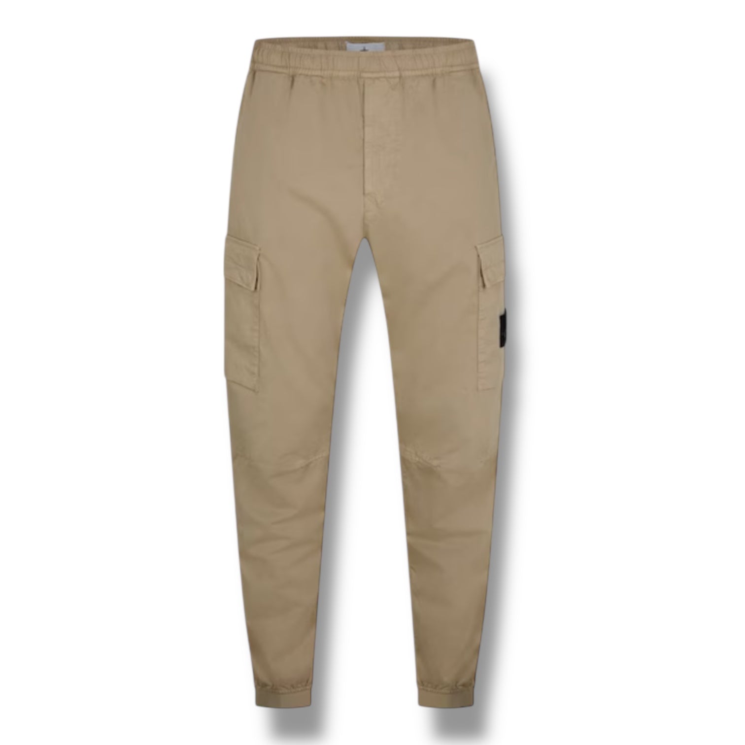 STONE ISLAND SATIN CARGO PANT BEIGE