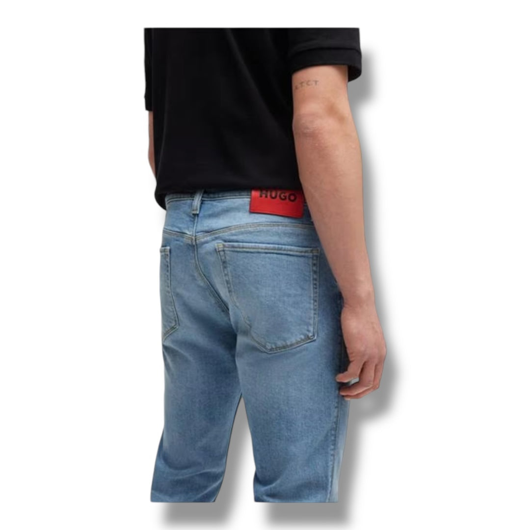 HUGO 708 SLIM JEANS LIGHT BLUE