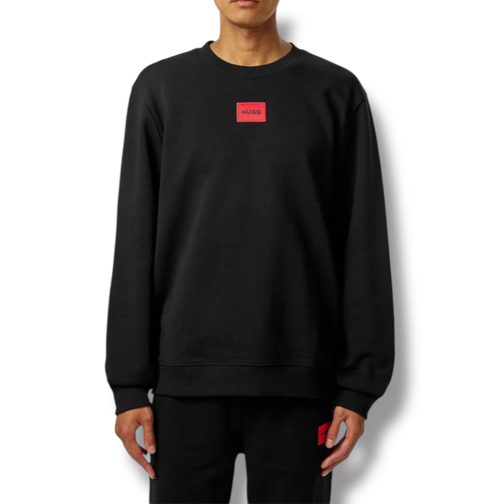 HUGO RED PATCH FULL TRACKSUIT BLACK
