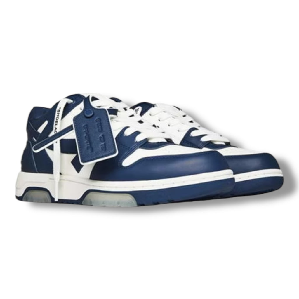 OFF WHITE OUT OF OFFICE TRAINERS WHITE / NAVY