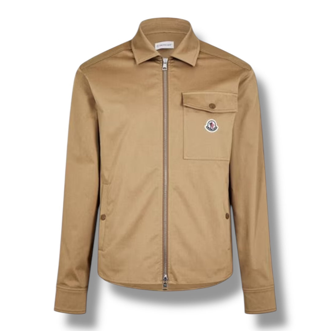 MONCLER OVERSHIRT BEIGE