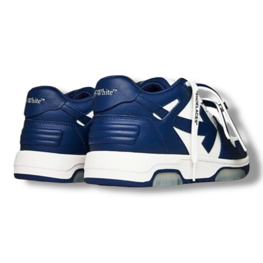 OFF WHITE OUT OF OFFICE TRAINERS WHITE / NAVY