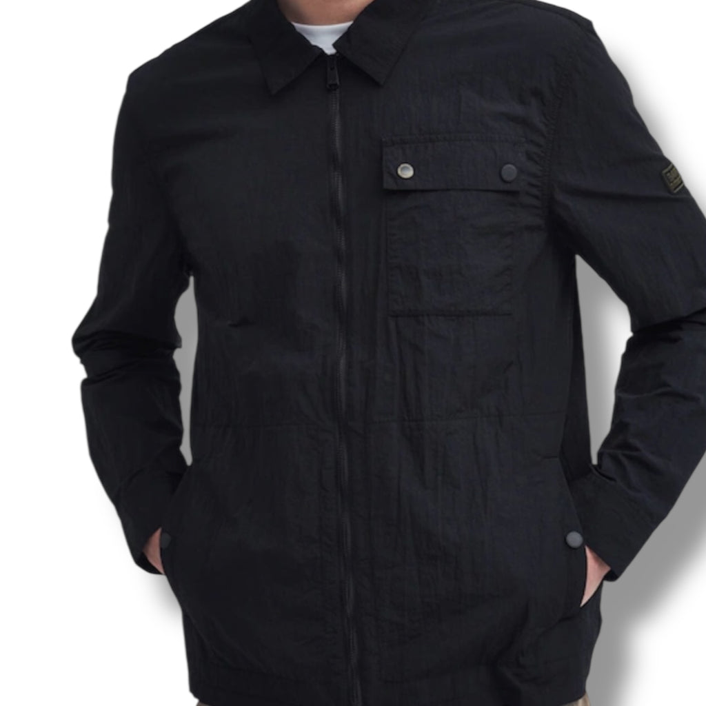 BARBOUR INTERNATIONAL OVERSHIRT BLACK