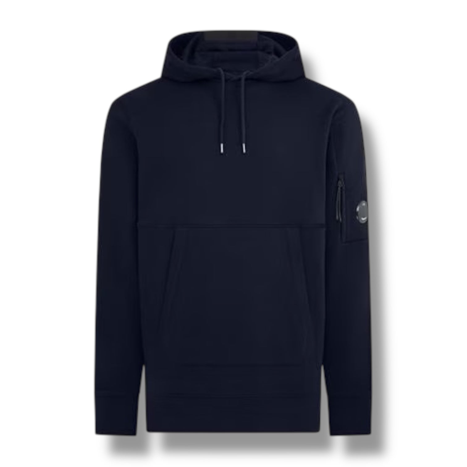 CP COMPANY LENS ARM OTTH HOODIE NAVY BLUE