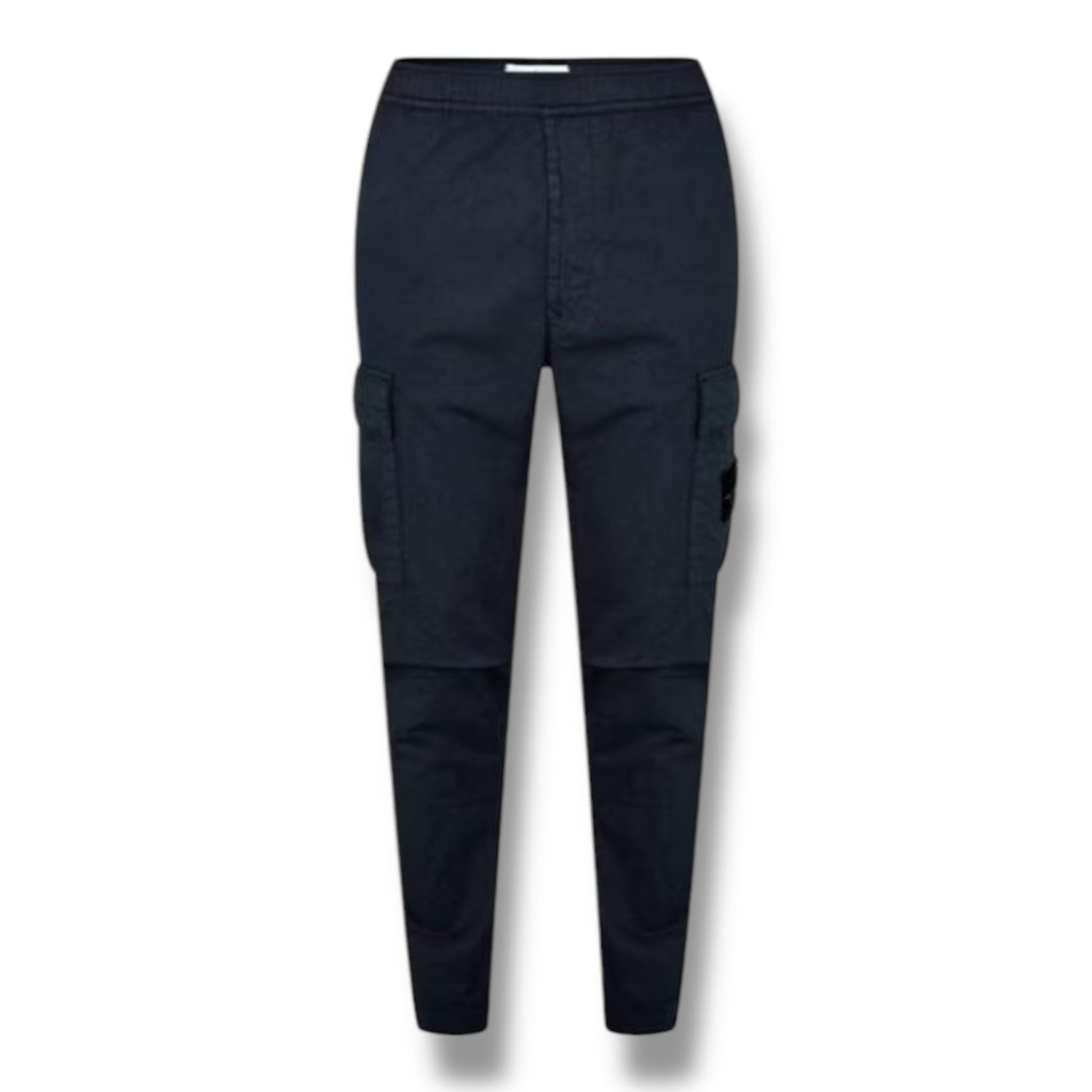 STONE ISLAND RASO CARGO PANTS NAVY BLUE