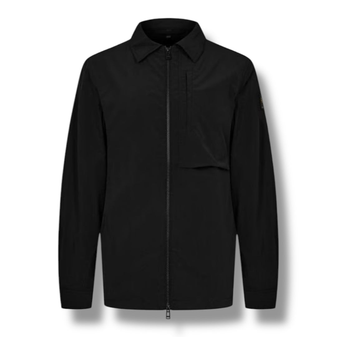 BELSTAFF PATH OVERSHIRT BLACK