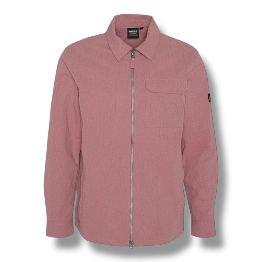 BARBOUR INTERNATIONAL MAZE OVERSHIRT PINK