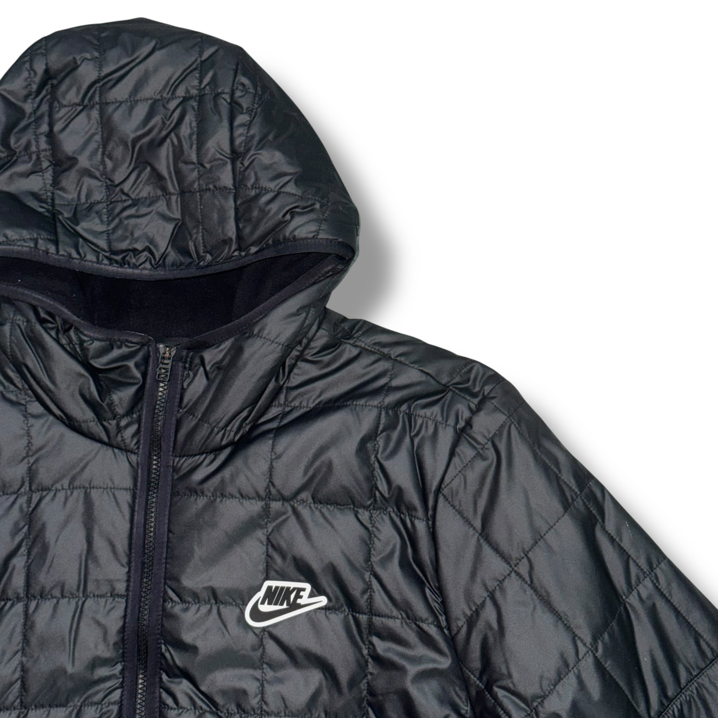 NIKE SPORTSWEAR HOODED JACKET BLACK