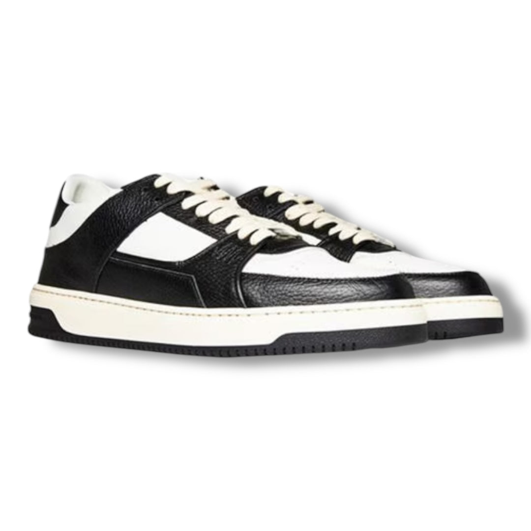 REPRESENT LOW TRAINERS BLACK - WHITE