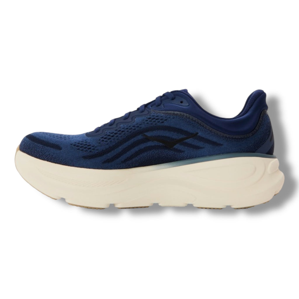 HOKA BONDI RUNNING TRAINERS MIDNIGHT BLUE