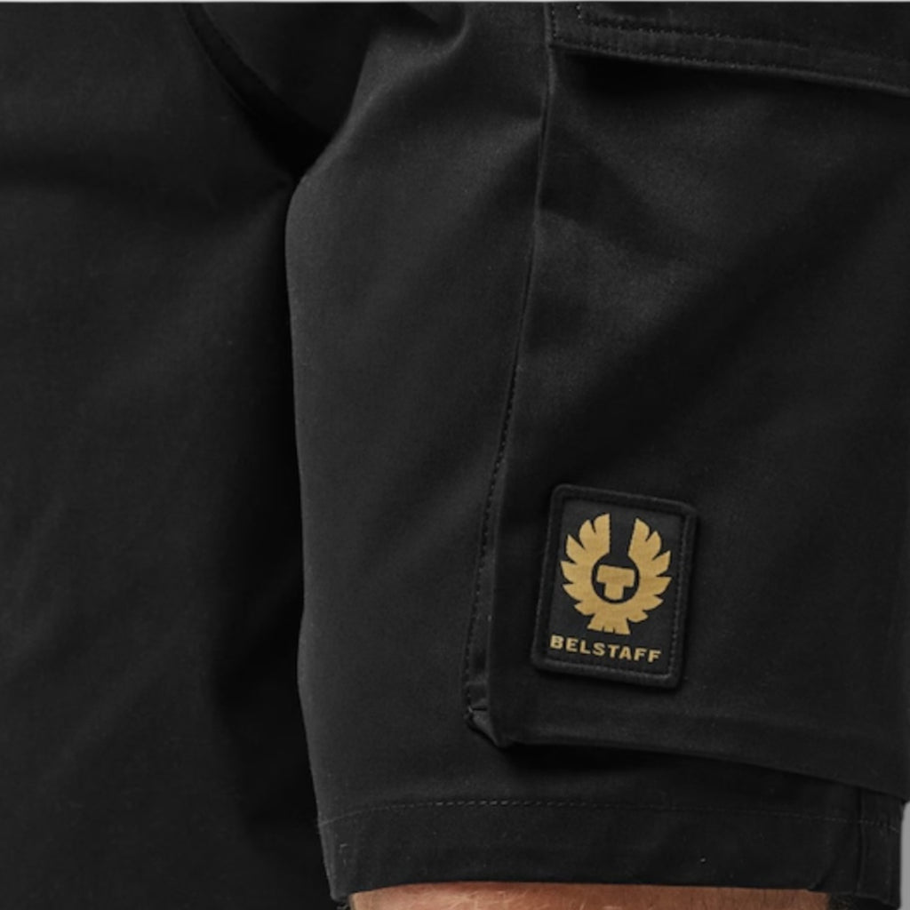 BELSTAFF CARGO SHORTS BLACK