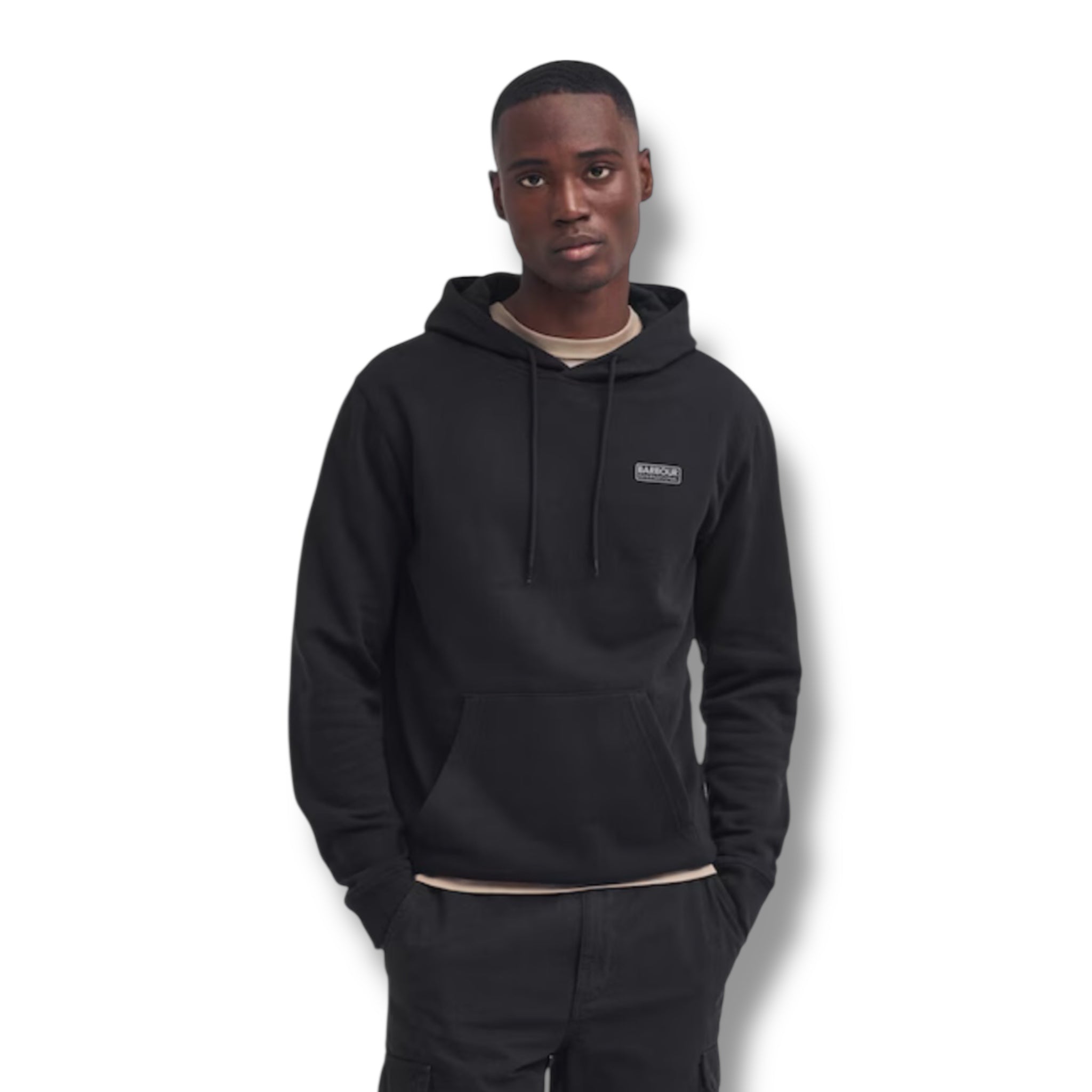 BARBOUR INTERNATIONAL OTTH HOODED SWEATSHIRT BLACK