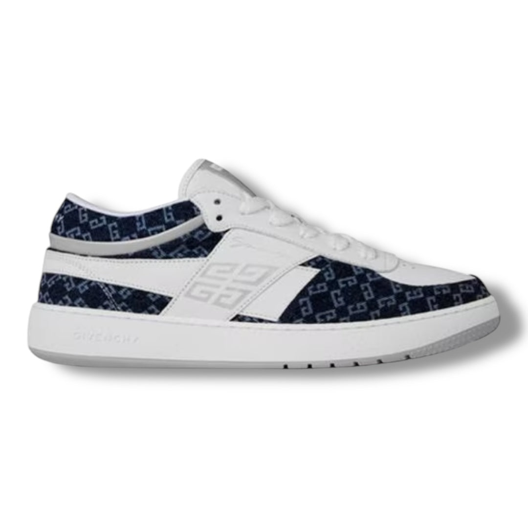 GIVENCHY G LOW TRAINERS WHITE - BLUE