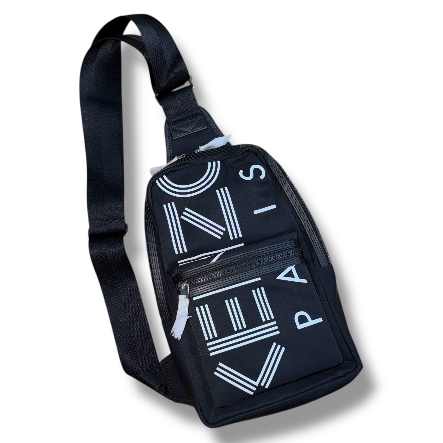 KENZO PARIS SLING CROSSBODY MAN BAG BLACK