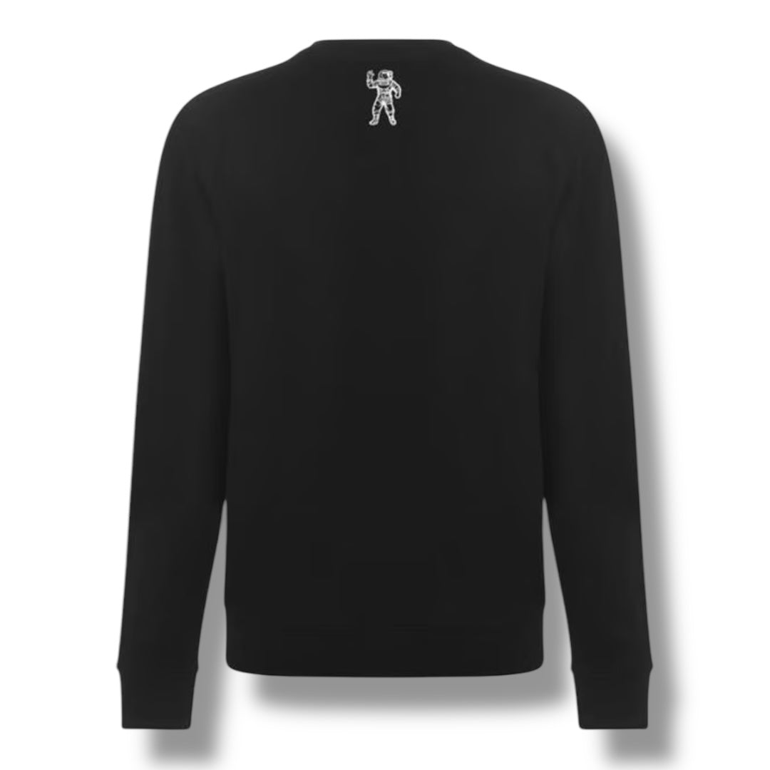 BILLIONAIRE BOYS CLUB SMALL ARCH LOGO CREWNECK SWEATSHIRT BLACK