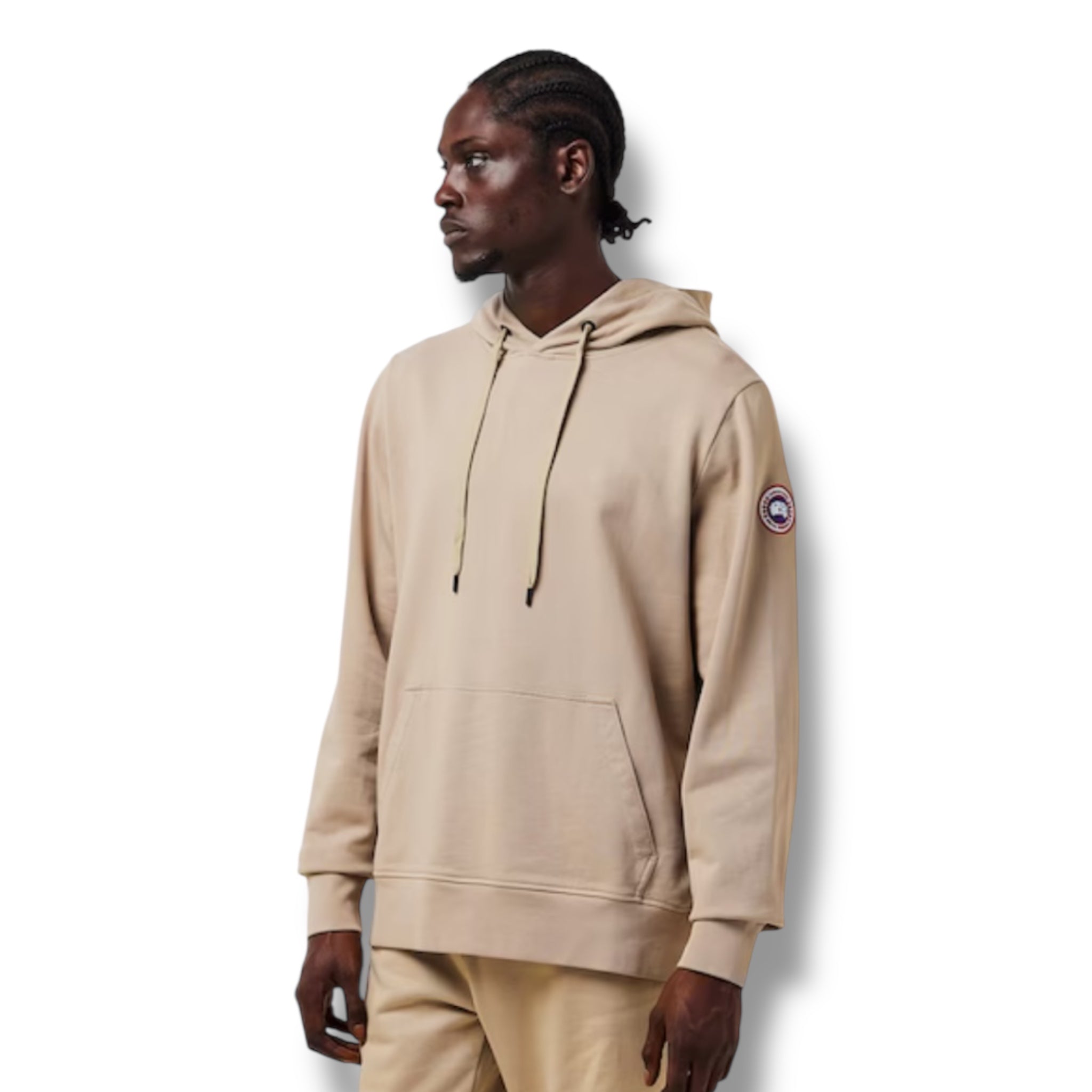 CANADA GOOSE HURON HOODIE BEIGE