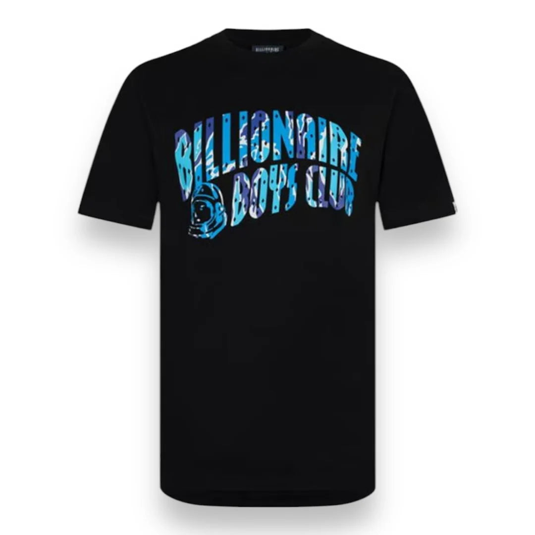 BILLIONAIRE BOYS CLUB BLUE CAMO ARCH T-SHIRT BLACK