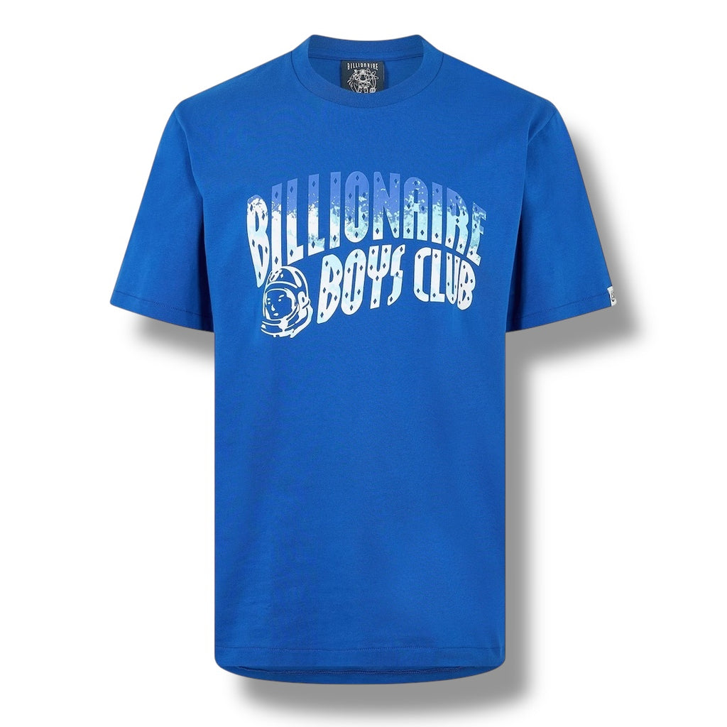 BILLIONAIRE BOYS CLUB WAVE ARCH T-SHIRT BLUE