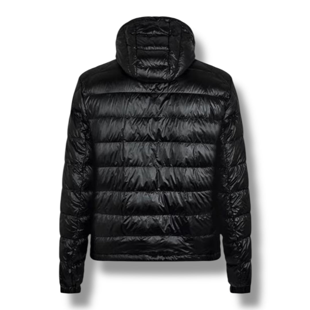 MONCLER GLIERE DOWN JACKET HOODED BLACK