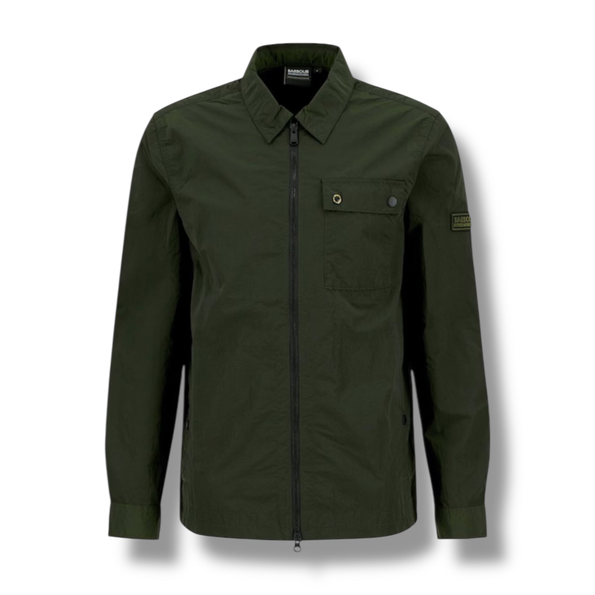 BARBOUR INTERNATIONAL OVERSHIRT SAGE GREEN