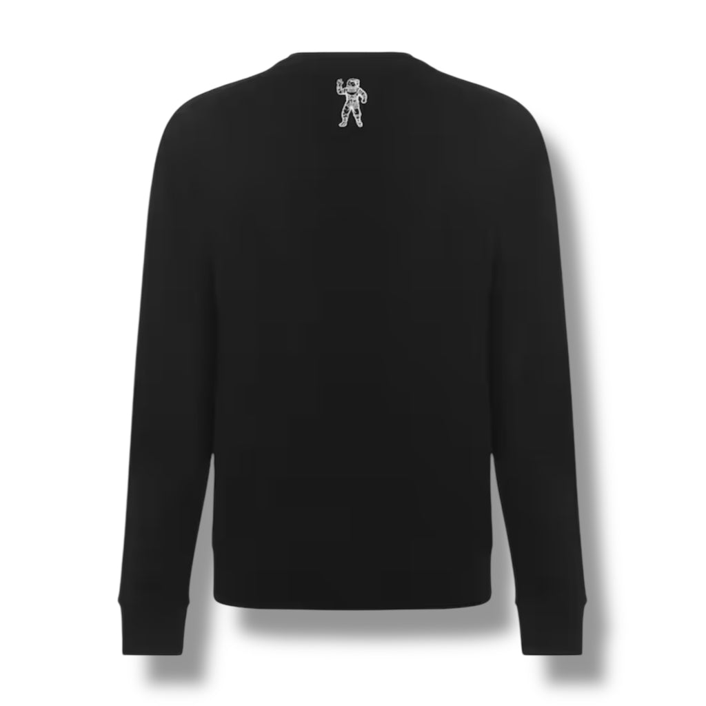BILLIONAIRE BOYS CLUB SMALL ARCH LOGO CREWNECK SWEATSHIRT BLACK