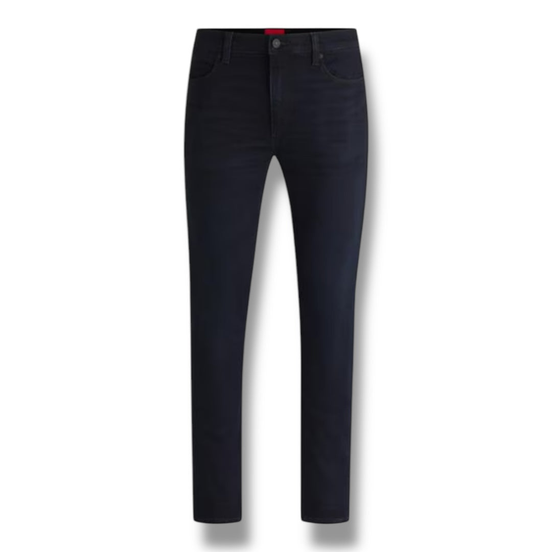 HUGO 734 STRAIGHT LEG JEANS DARK BLUE
