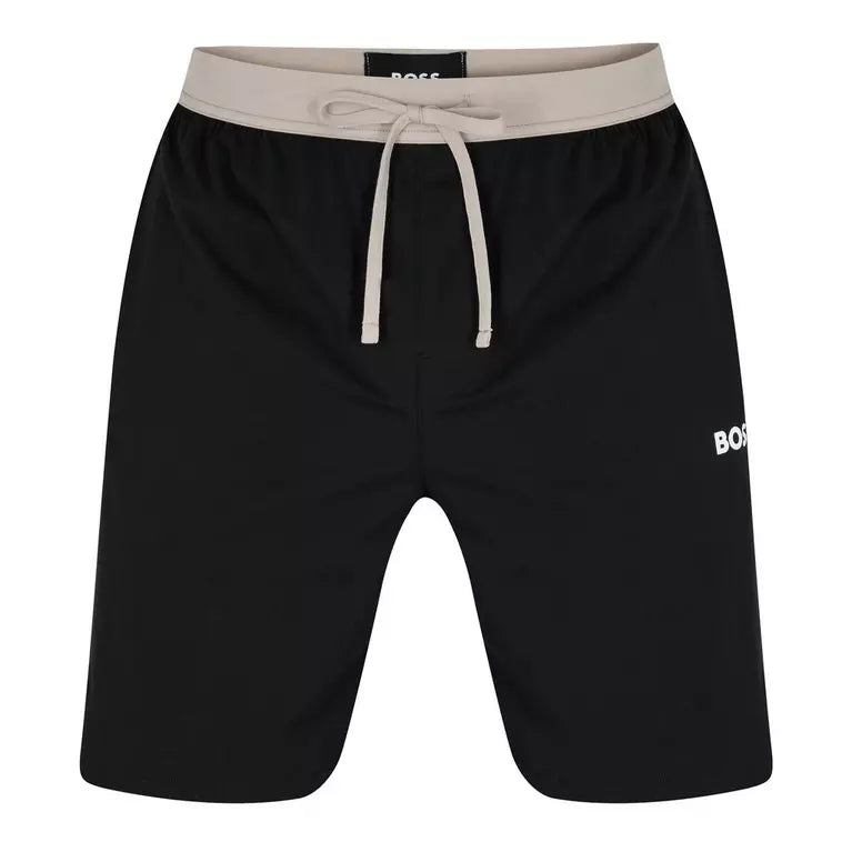 HUGO BOSS BALANCE JERSEY SHORTS BLACK * SALE *
