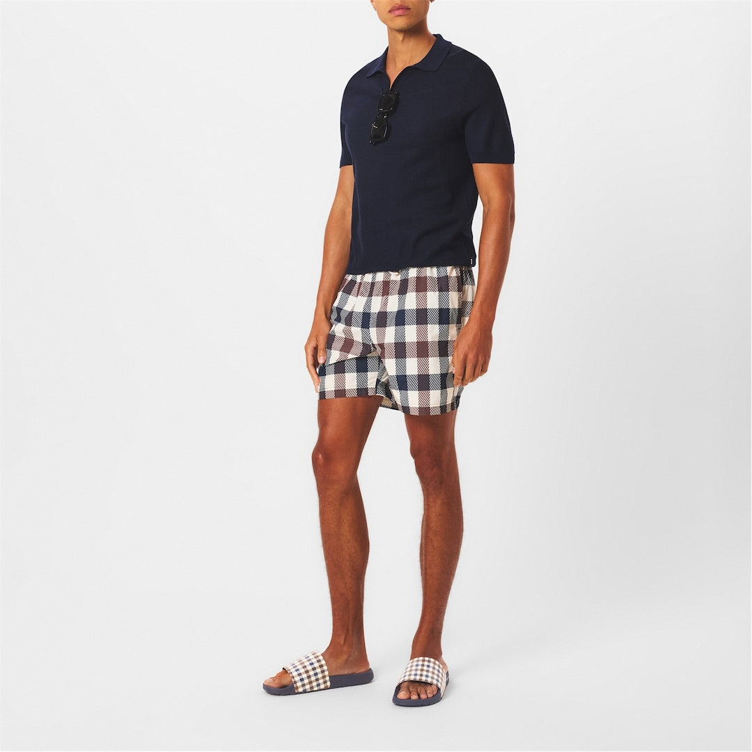 AQUASCUTUM SMALL CHECK SLIDERS