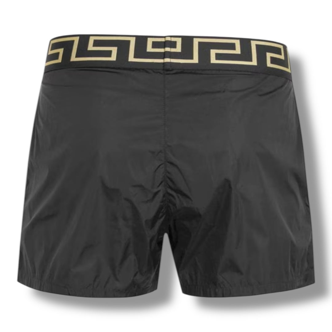 VERSACE ICON SWIM SHORTS BLACK