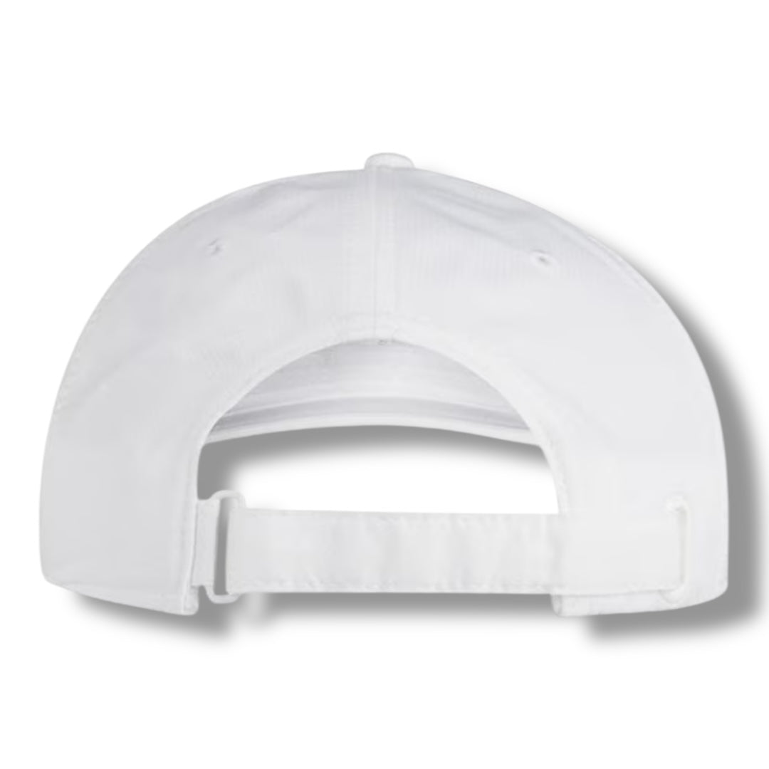 LACOSTE TAFFATA BASEBALL CAP WHITE
