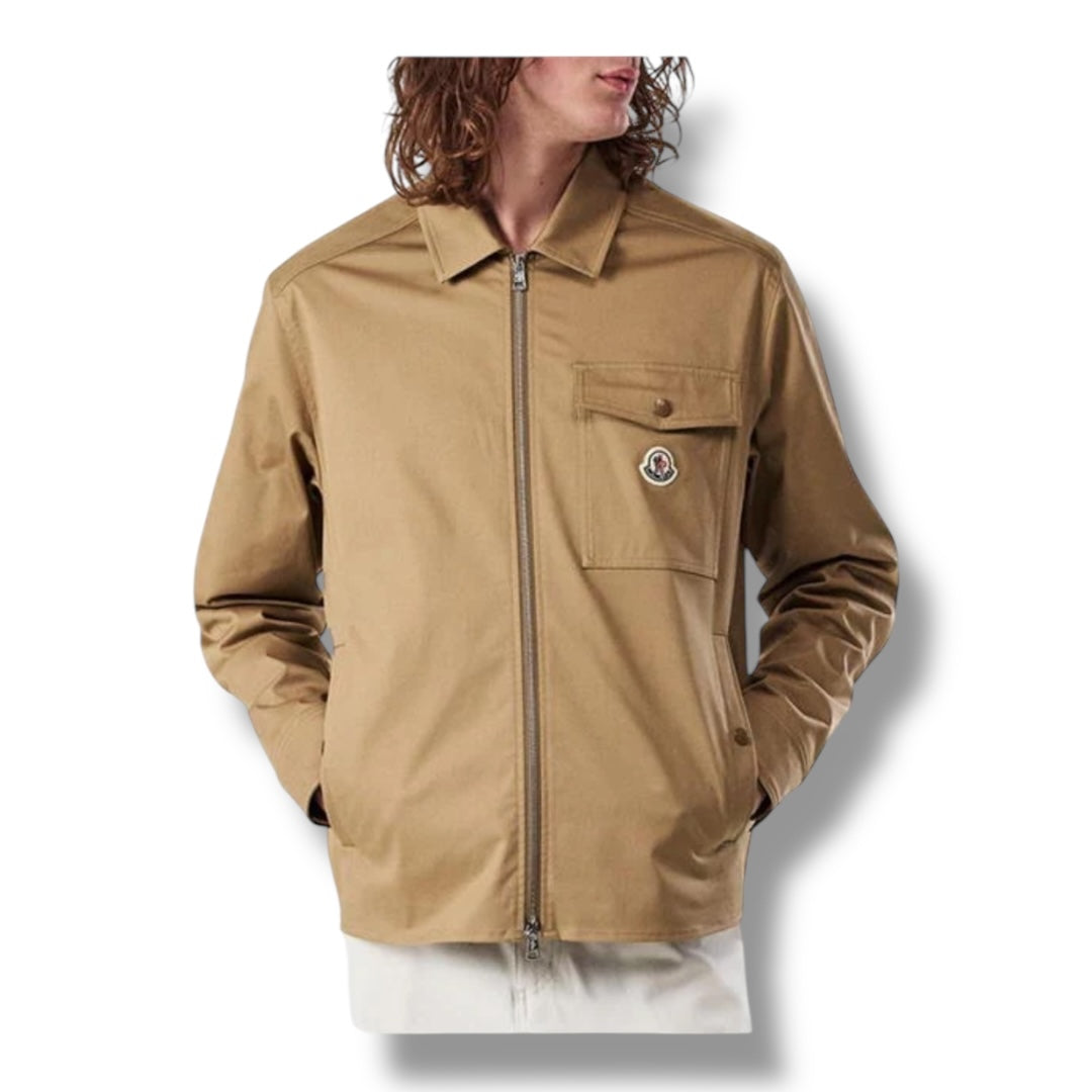 MONCLER OVERSHIRT BEIGE