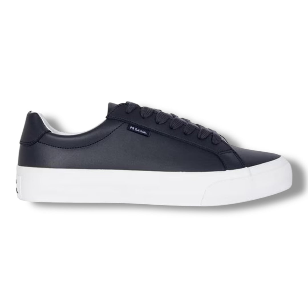 PAUL SMITH TAB LOW TRAINERS NAVY BLUE