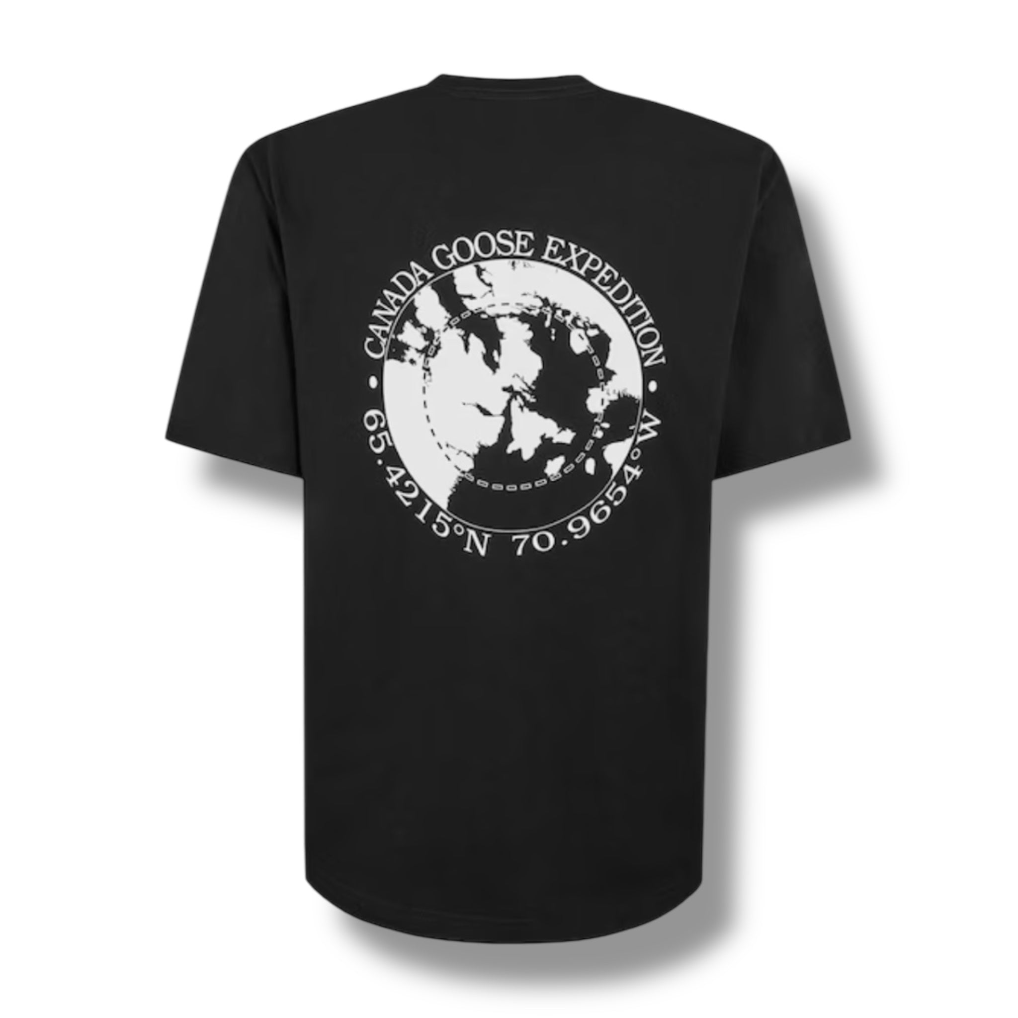 CANADA GOOSE NOVO LOGO T-SHIRT BLACK