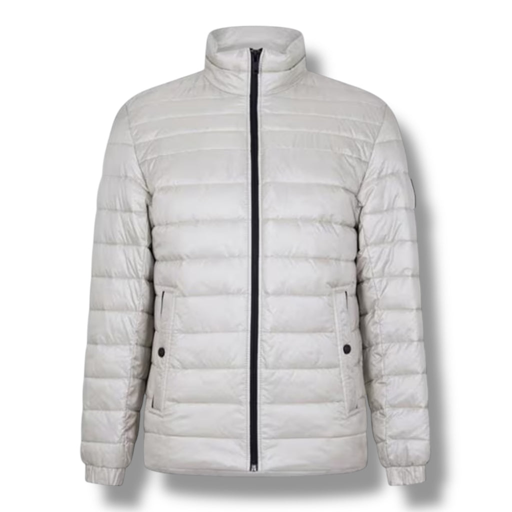 HUGO BOSS ODEN LIGHTWEIGHT PADDED JACKET LIGHT BEIGE