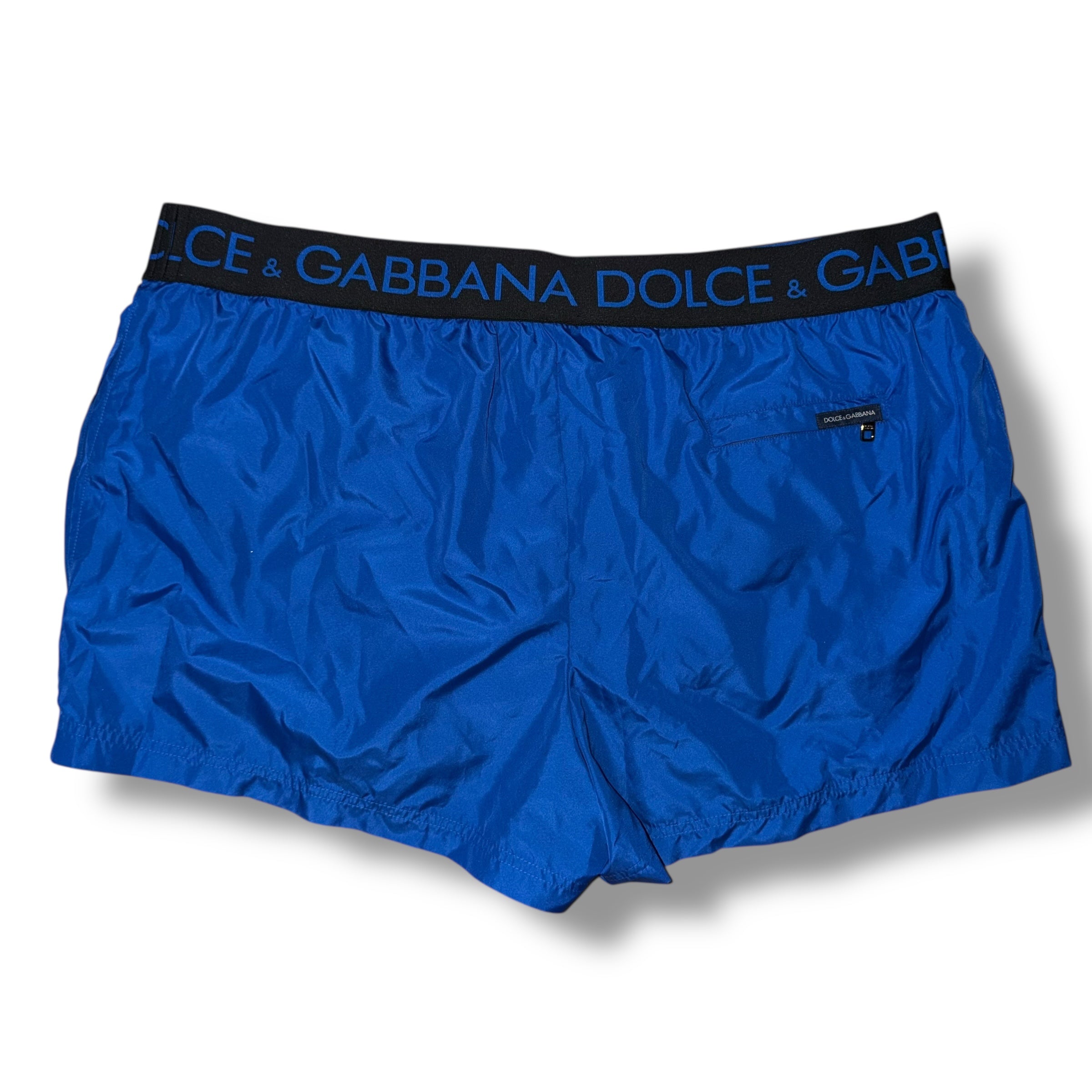 DOLCE & GABBANA D&G SWIMMING SHORTS BLUE