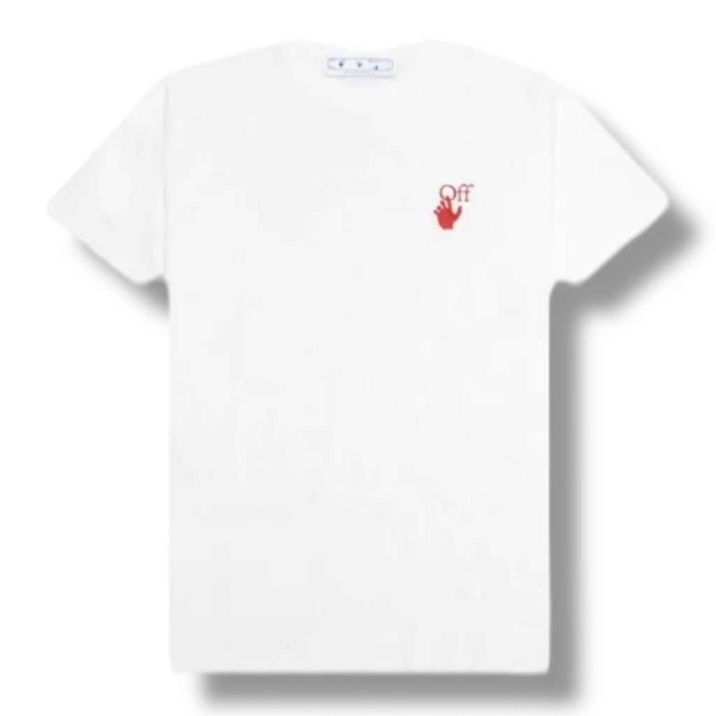 OFF WHITE SKATE STAR ARROWS T-SHIRT WHITE