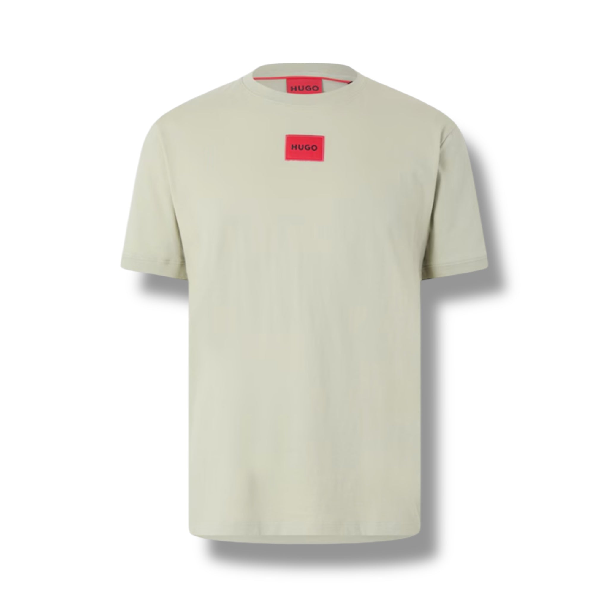 HUGO BOSS HUGO RED PATCH T-SHIRT & JERSEY SHORTS SET GREEN