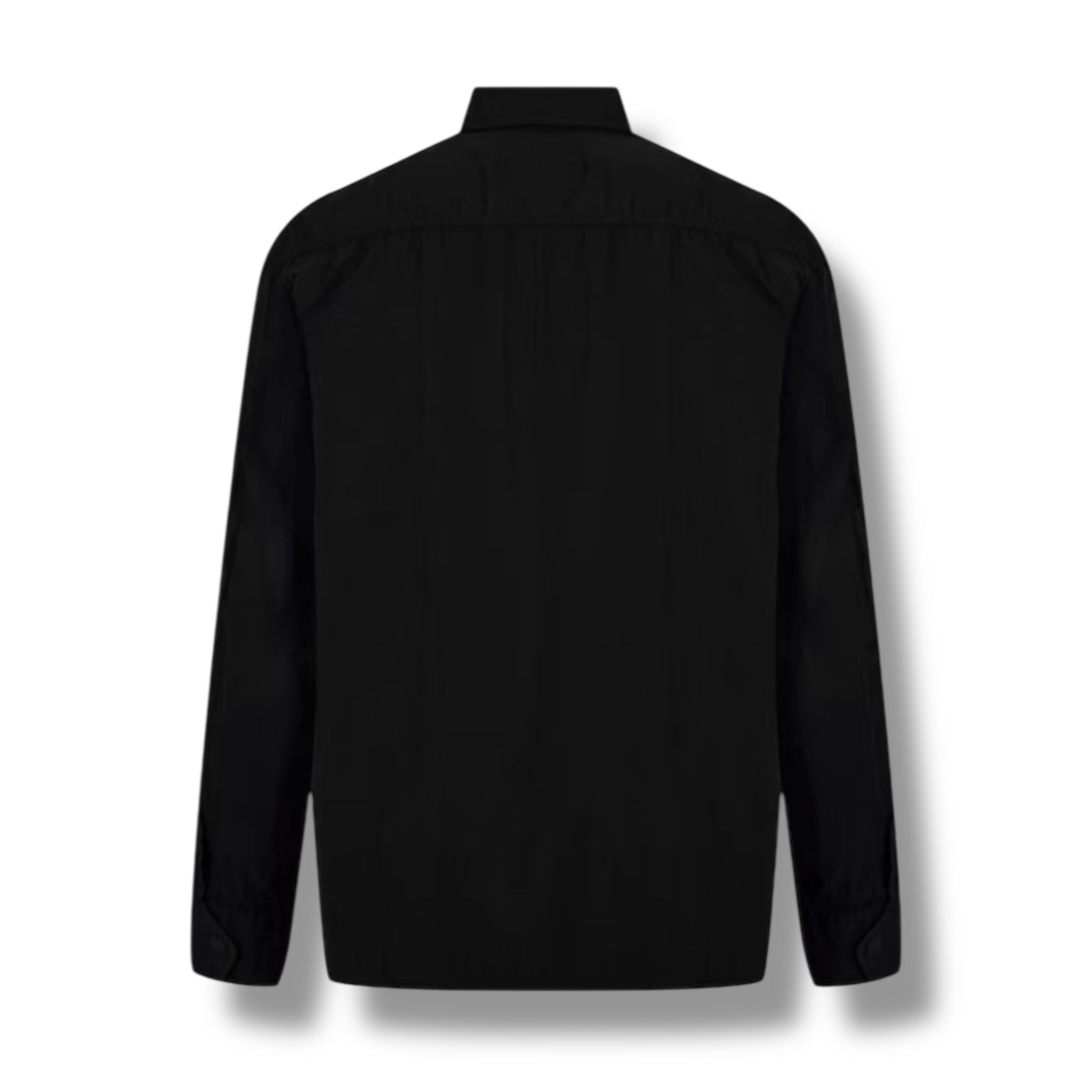 HUGO BOSS NYLON OVERSHIRT BLACK