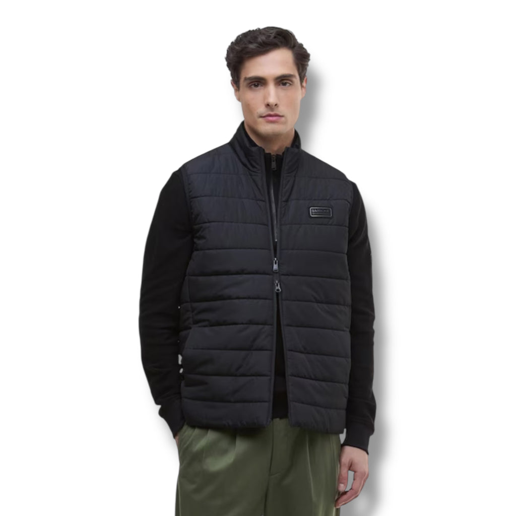 BARBOUR INTERNATION ALDON PUFFER GILET BLACK