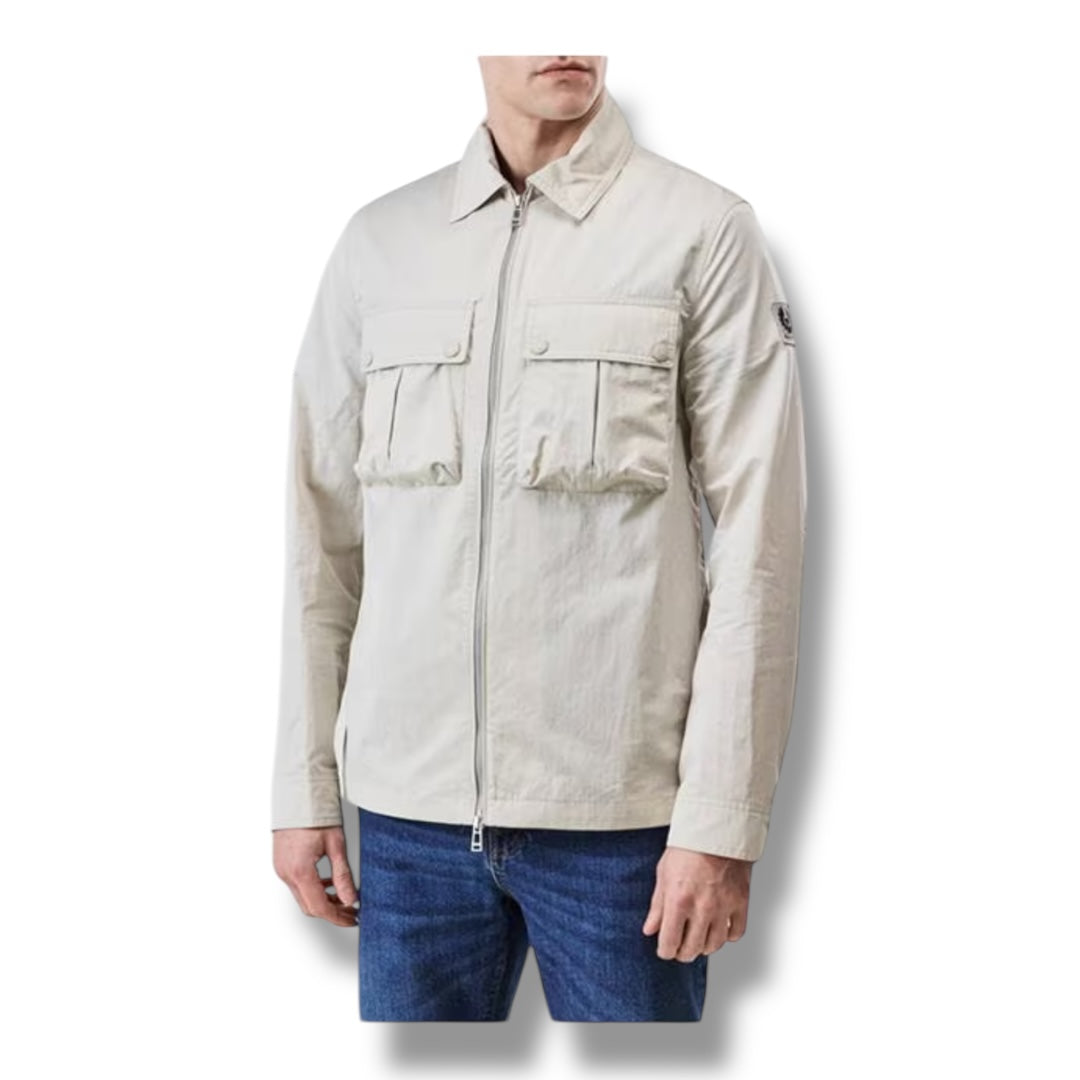 BELSTAFF STRIDE OVERSHIRT BEIGE