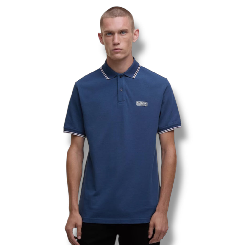 BARBOUR INTERNATIONAL POLO SHIRT INSIG BLUE