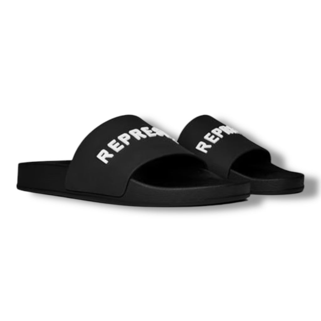 REPRESENT POOL SLIDERS BLACK